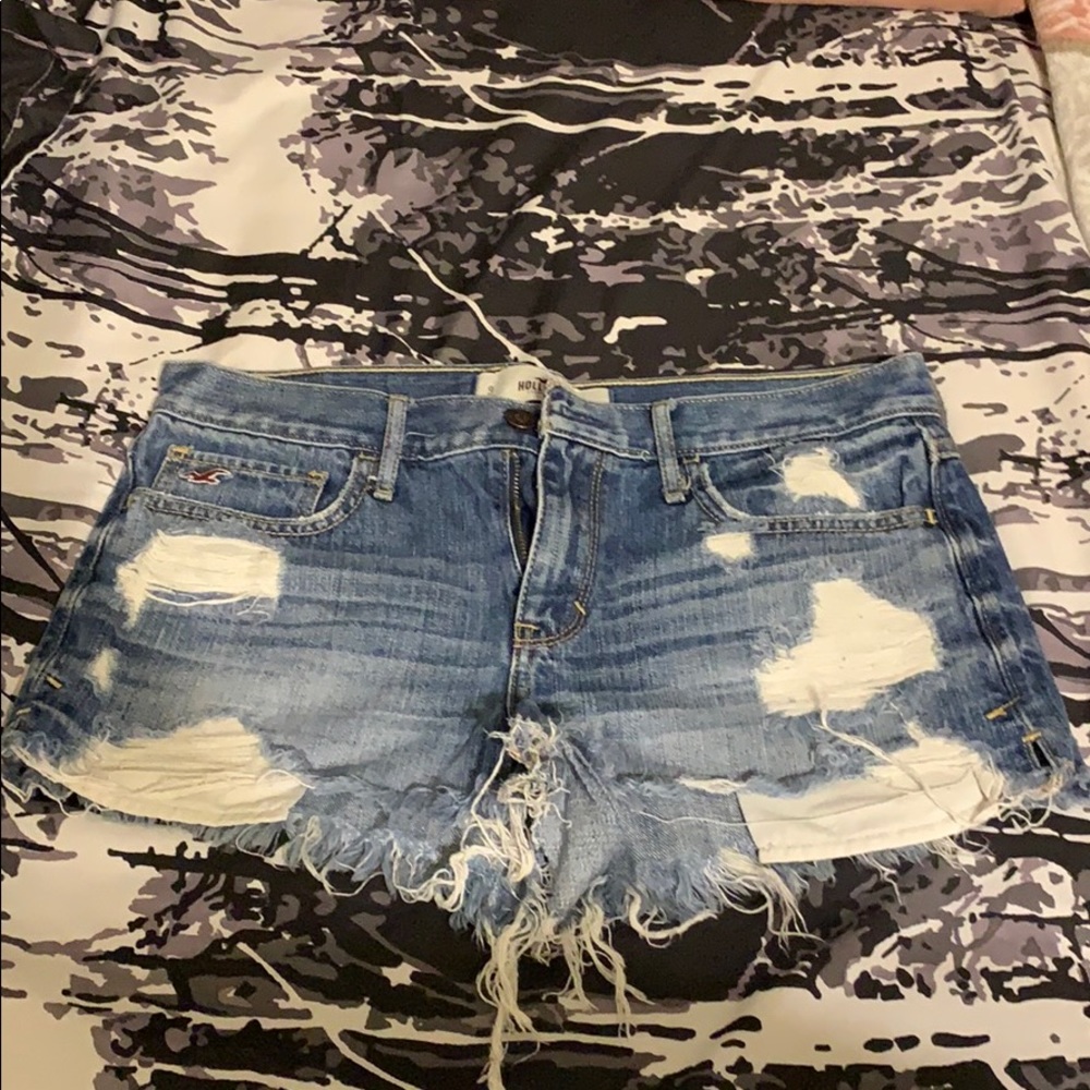 Hollister High Rise Jean Shorts